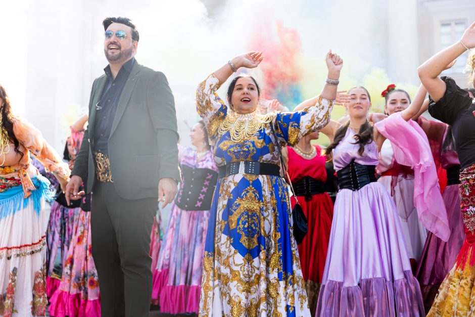 Vilniuje vyko romų festivalio „Gypsy Fest“ eisena