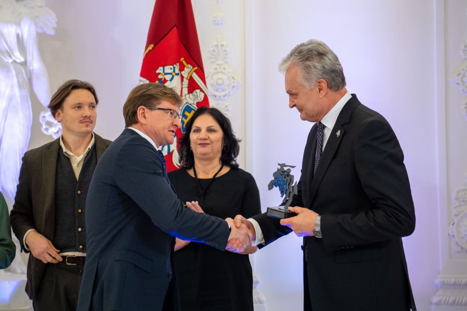G. Nausėda apdovanojo iniciatyvos „Lietuvos galia“ laureatus