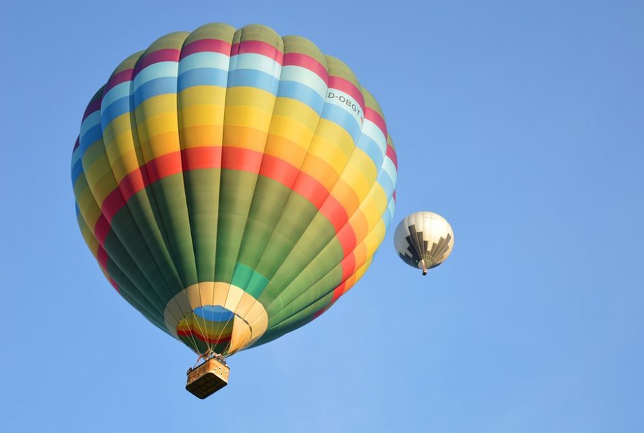 Vokietijoje per karšto oro baliono avariją žuvo jo pilotas
