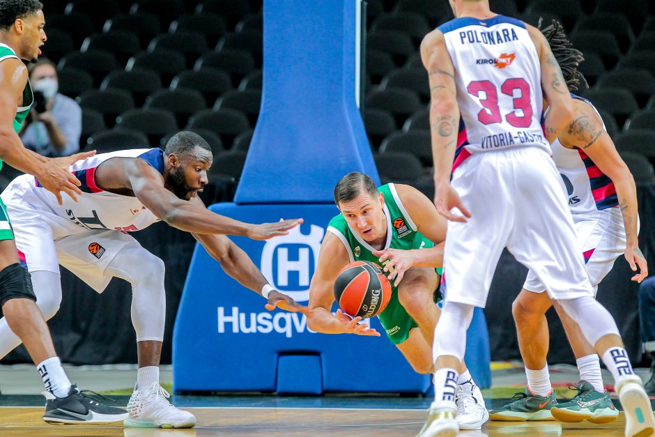 Eurolygos turnyre Kauno „Žalgiris“ pratrūko tritaškiais