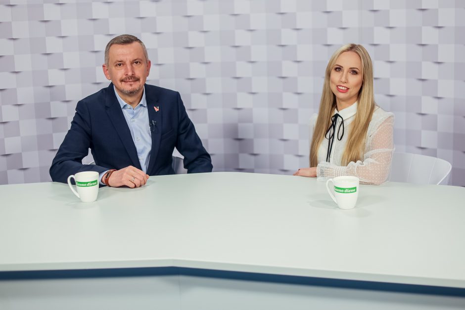 „Kauno dienos“ studijoje – kandidatė į Metų kaunietės titulą E. Šiugždinytė