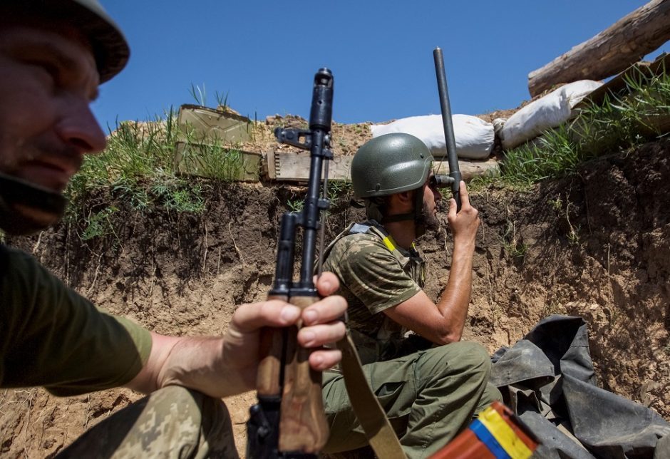 Ukrainiečiai ginklų gauna, bet ne su visais moka naudotis