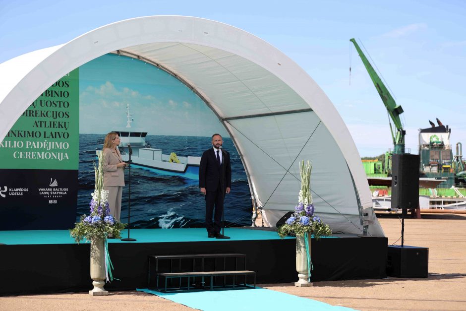 Nauja era Lietuvos laivyboje: pradėtas statyti pirmasis vandeniliu ir elektra varomas laivas