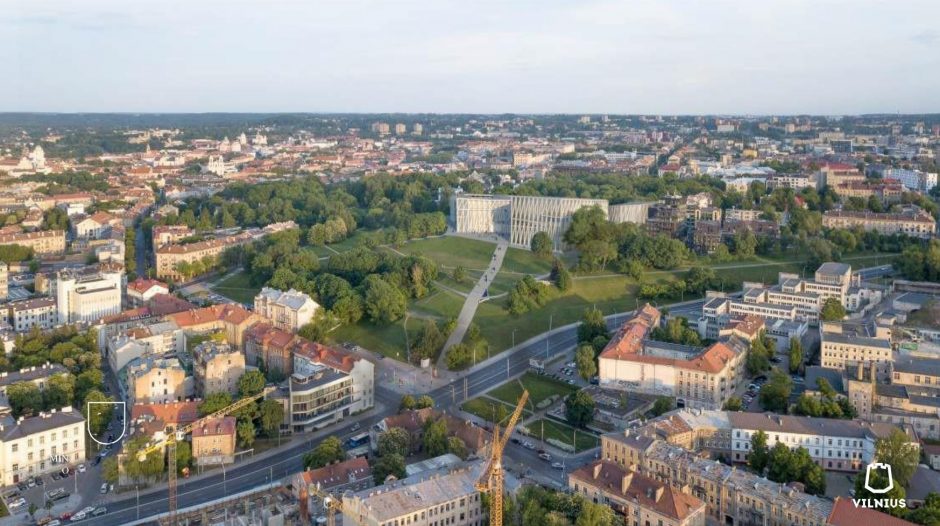 Vilniaus Nacionalinės koncertų salės projektas jau turi leidimą: statybos kainuos per 100 mln. eurų