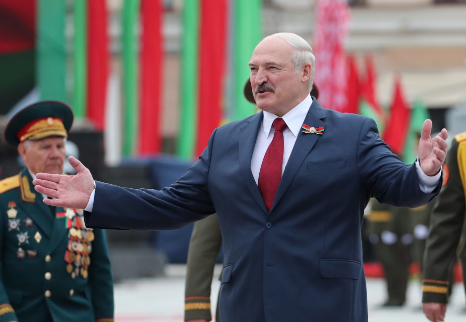 A. Lukašenka pažadėjo „įvesti tvarką“ su žodžio laisve Baltarusijoje