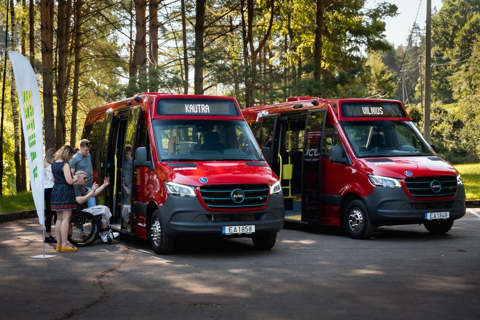 Į Vilniaus gatves netrukus išriedės elektriniai mažos talpos autobusai