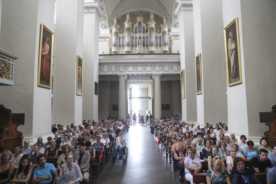 Vilniaus arkikatedroje vėl skambės vargonų muzikos koncertai