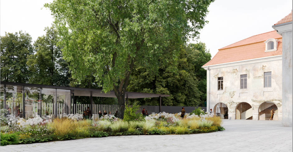 Vilniaus Kirdiejų rūmų sutvarkymui ir įveiklinimui – keturios architektūrinės idėjos
