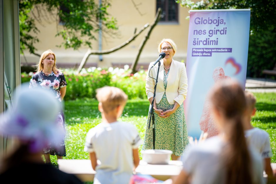 Globėjų dieną – vaikų kūrybinės dirbtuvės Bernardinų sode