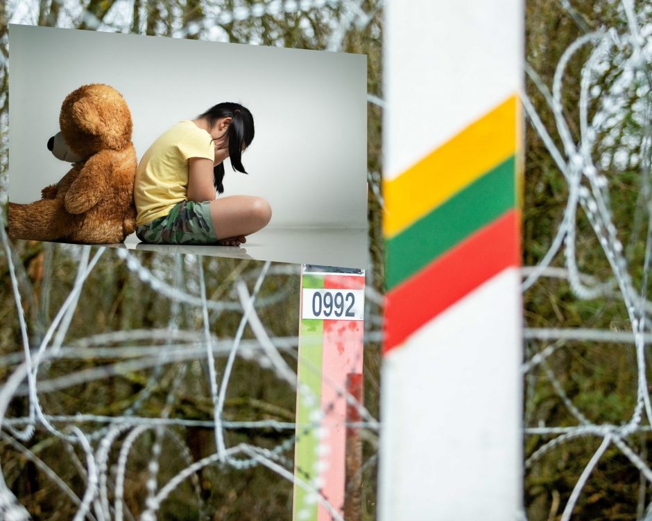 Už vaikų pornografiją nuteistas neteisėtai Lietuvos sieną kirtęs migrantas