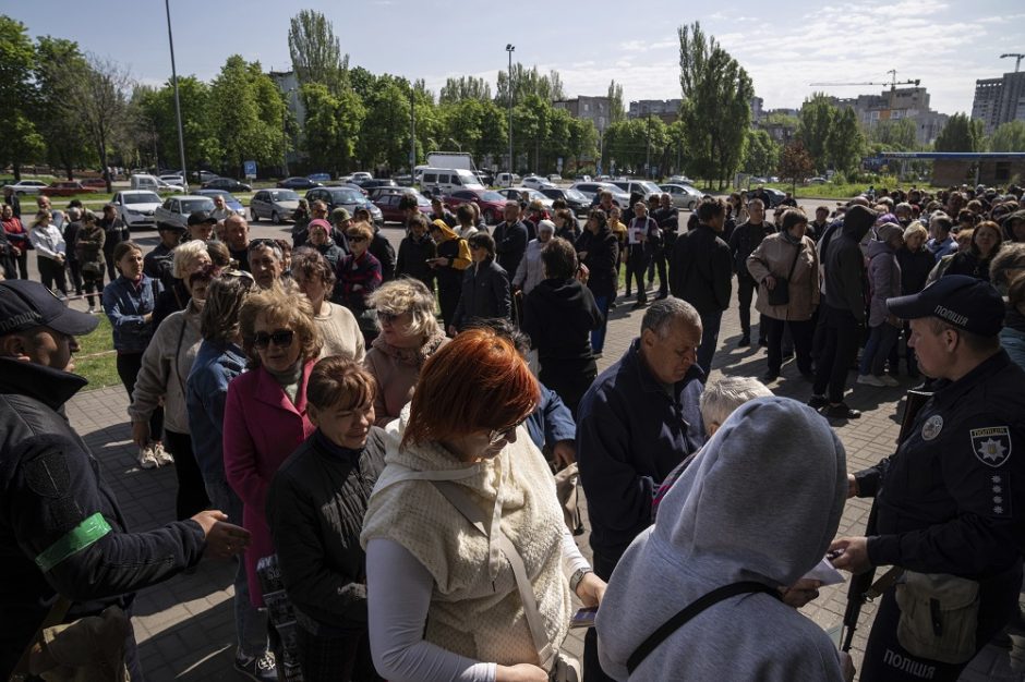 Maskvos primesta valdžia įsakė aneksuotame Zaporižios regione tikrinti gyventojų telefonus