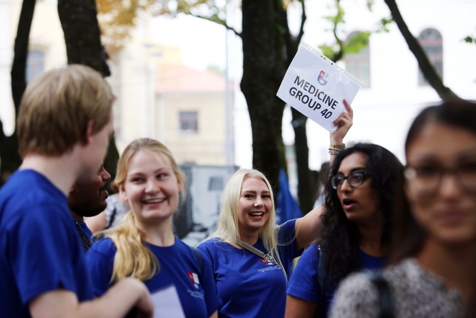 Gabiausieji jaunuoliai pradėjo studijas LSMU