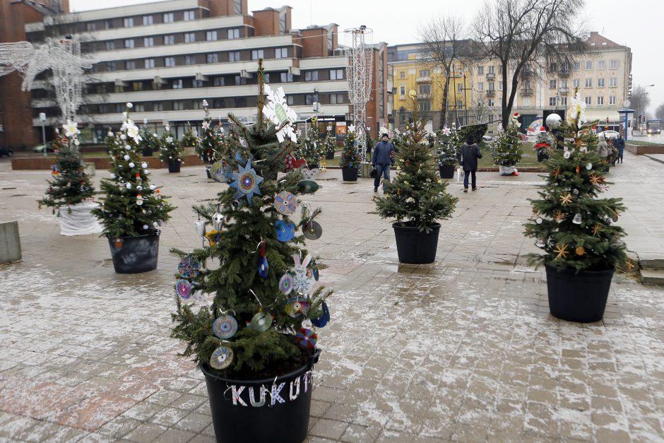 Kalėdos neaplenks ir Atgimimo aikštės