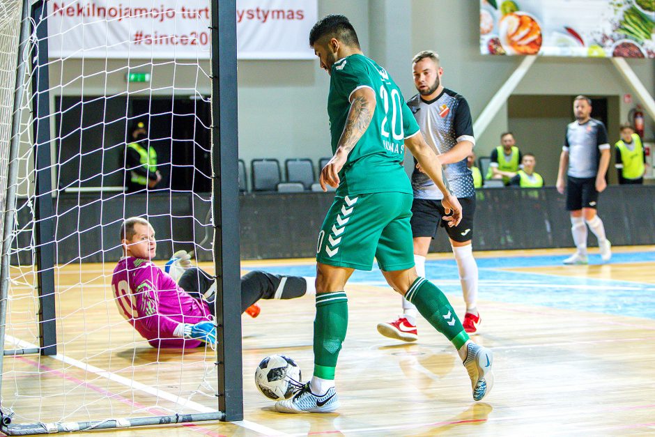 „Kauno Žalgiris“ – „Turbotransfers“ 4:2 | Futsalo A lyga
