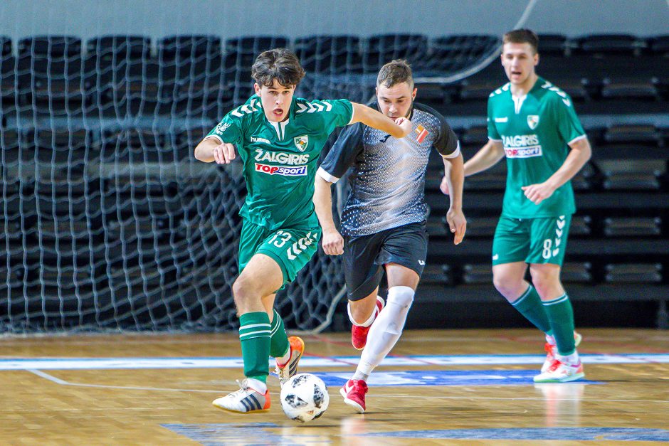 „Kauno Žalgiris“ – „Turbotransfers“ 4:2 | Futsalo A lyga