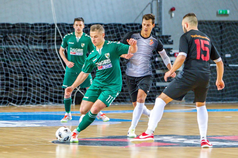 „Kauno Žalgiris“ – „Turbotransfers“ 4:2 | Futsalo A lyga