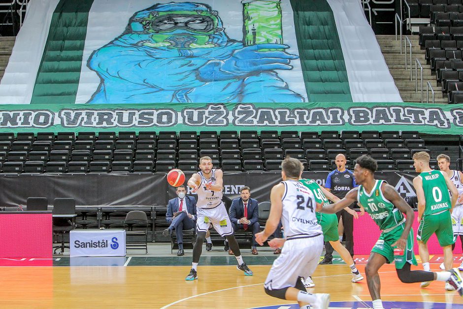 Nukraujavęs „Rytas“ patyrė nesėkmę prieš „Žalgirį“: pralaimėjo 47 taškų skirtumu