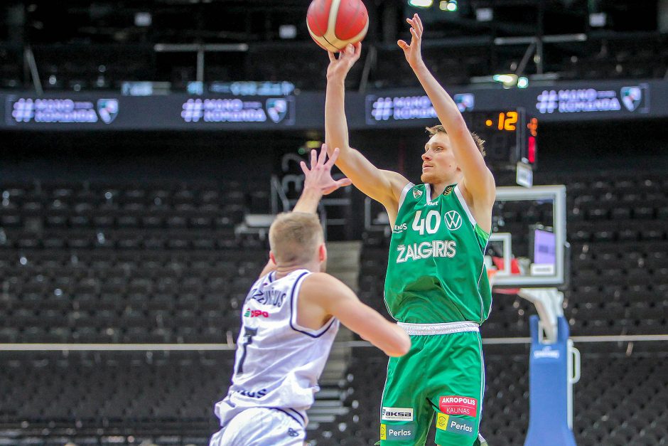 Nukraujavęs „Rytas“ patyrė nesėkmę prieš „Žalgirį“: pralaimėjo 47 taškų skirtumu