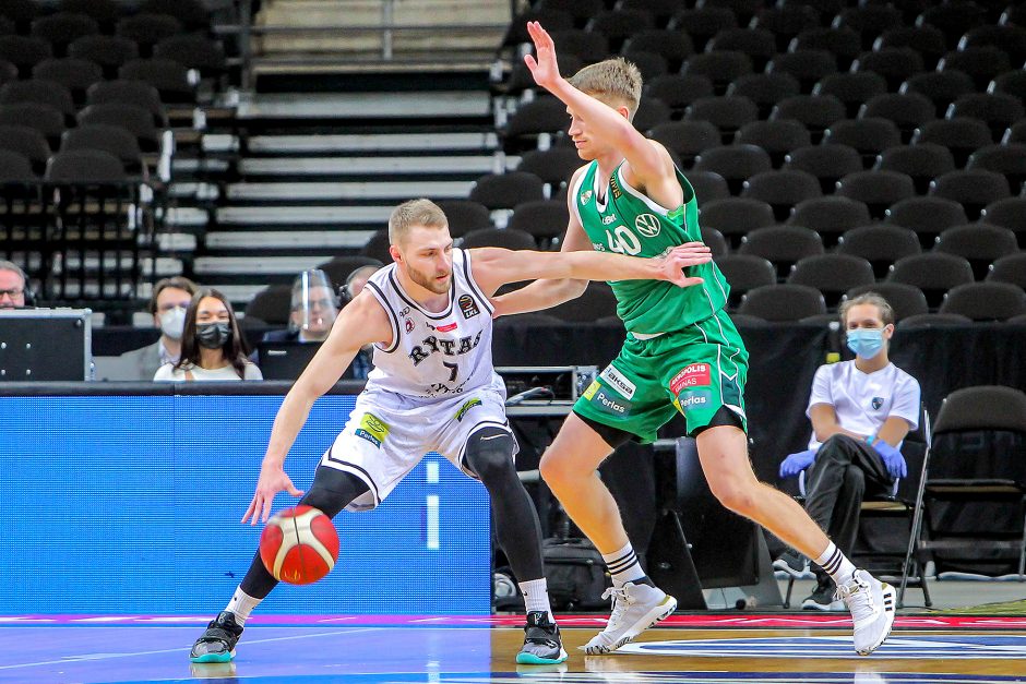 Nukraujavęs „Rytas“ patyrė nesėkmę prieš „Žalgirį“: pralaimėjo 47 taškų skirtumu