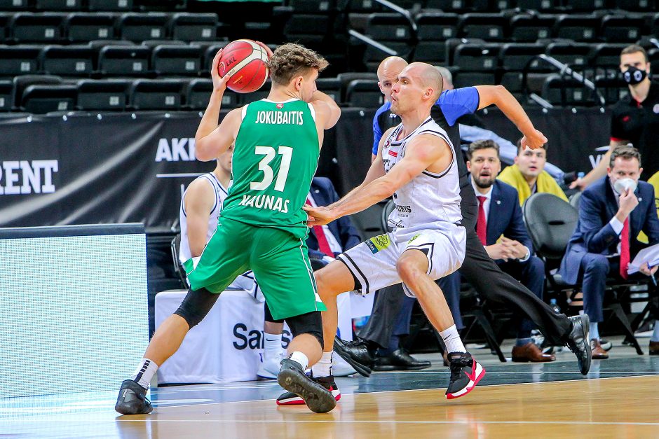 Nukraujavęs „Rytas“ patyrė nesėkmę prieš „Žalgirį“: pralaimėjo 47 taškų skirtumu