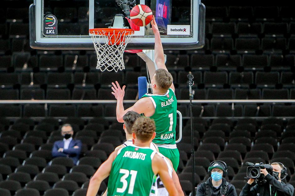 Nukraujavęs „Rytas“ patyrė nesėkmę prieš „Žalgirį“: pralaimėjo 47 taškų skirtumu
