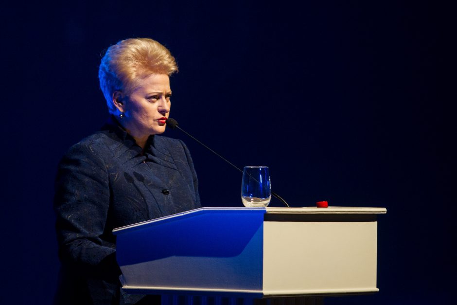 D. Grybauskaitė ekonomikos forume Davose diskutuos ir apie moterų lyderystę