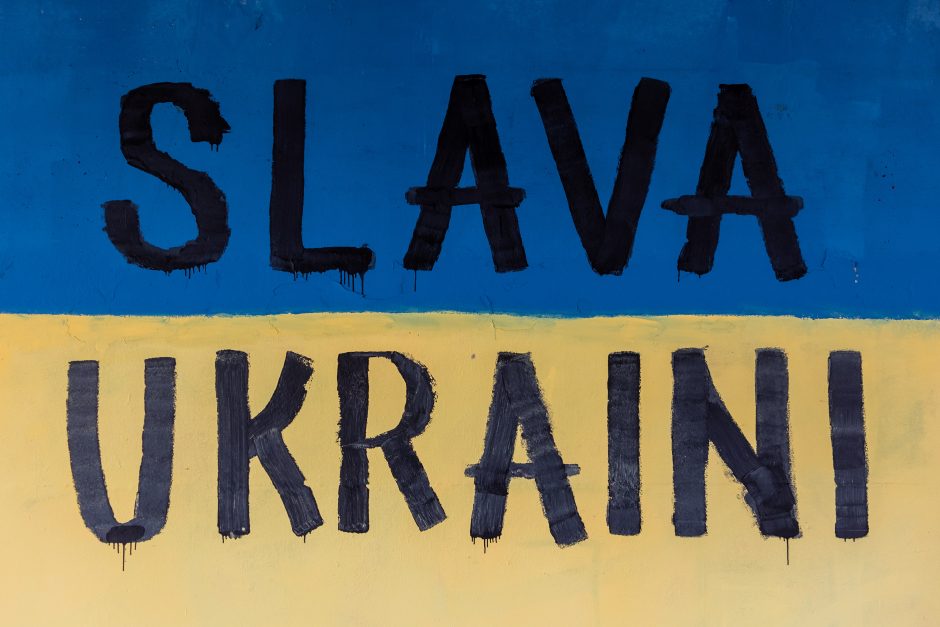 M. Sėjūnas įspėja: užpulta mergaitė, ant kurios nugaros buvo lipdukas „Slava Ukraini“