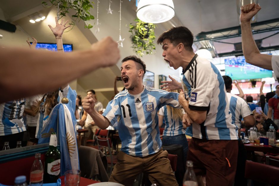 Milijonai Argentinos gyventojų laukia L. Messi ir pasaulio čempionato nugalėtojų
