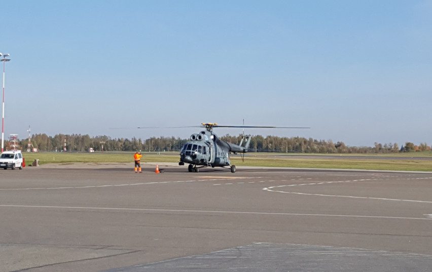 Kariškių sraigtasparnis donoro organus skraidino iš Latvijos