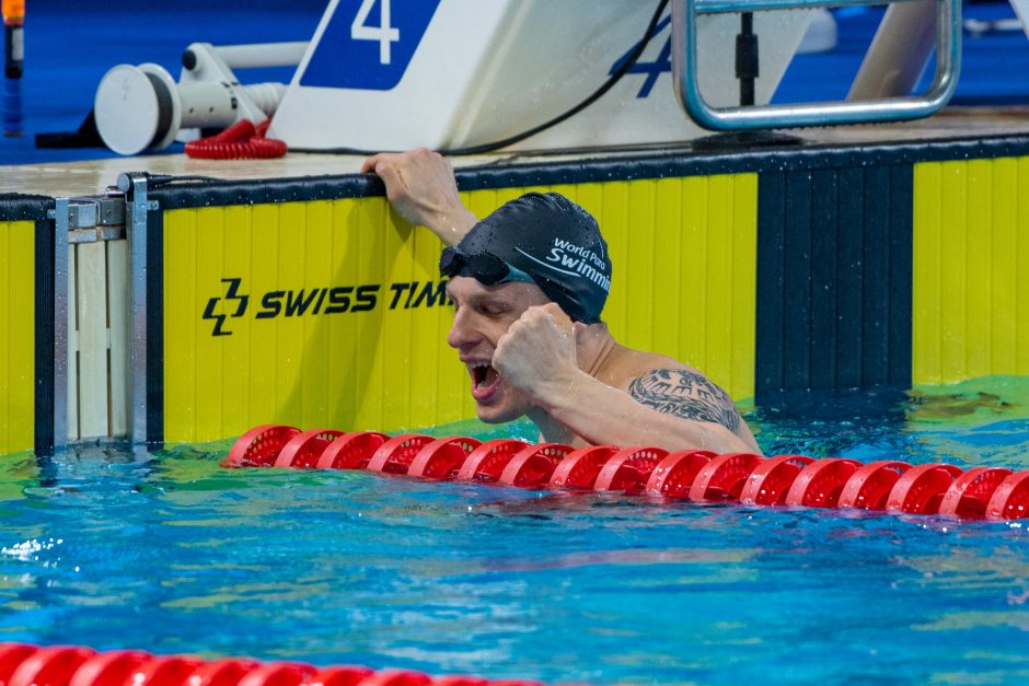 E. Matakas – Europos žmonių su negalia plaukimo čempionas