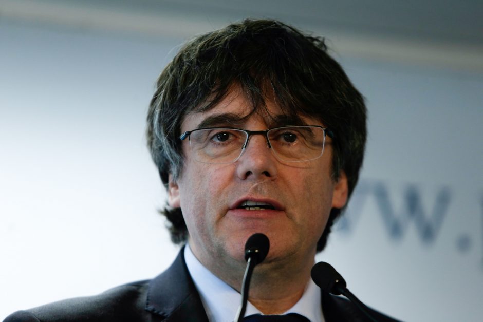 C. Puigdemont'ui teismas leidžia dalyvauti ES rinkimuose