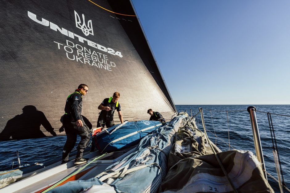 „Ambersail 2“ startas „The Ocean Race“: prieš pat startą lūžusi detalė ir netikėta lenktynių pabaiga