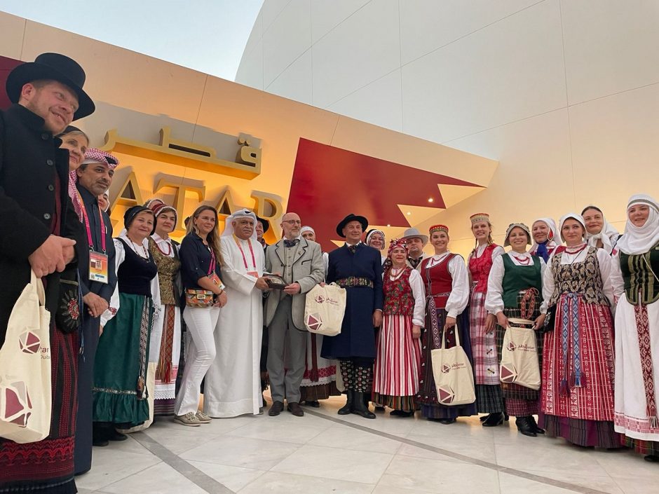 EXPO parodoje Dubajuje atskleista 2024 metų Lietuvos dainų šventės tema