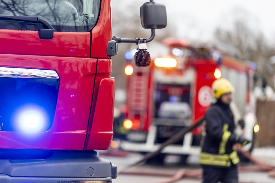 Per gaisrą vagonėlyje Klaipėdos rajone žuvo vyras