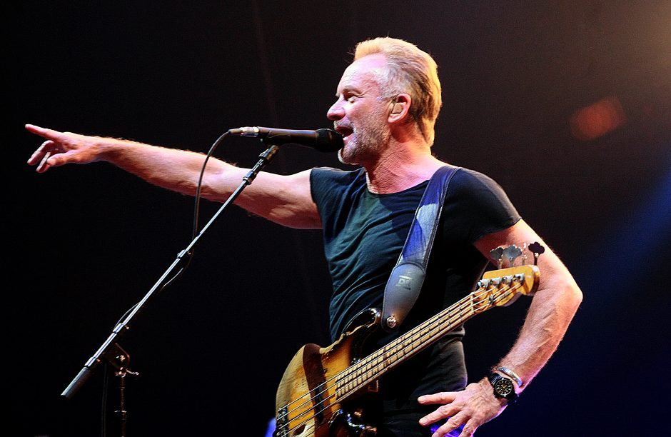 Stingas atšaukė virtinę koncertų Europoje