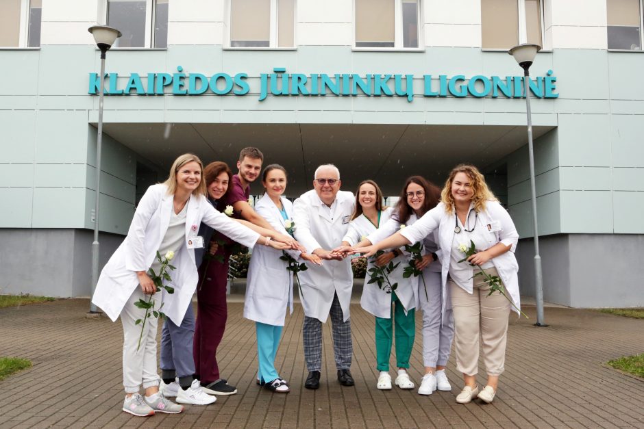 Klaipėdos jūrininkų ligoninėje – gausios naujos pajėgos 