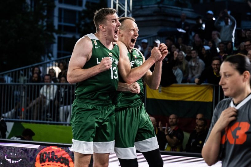 Neįtikėtinai pratęsime išsigelbėję Lietuvos 3x3 vyrai – pasaulio čempionato finale