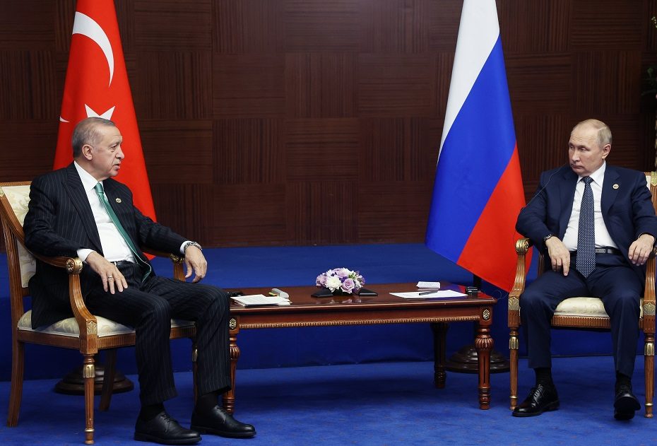 Po R. T. Erdogano pasiūlymo dėl paliaubų Ukrainoje – Kremliaus atsakas