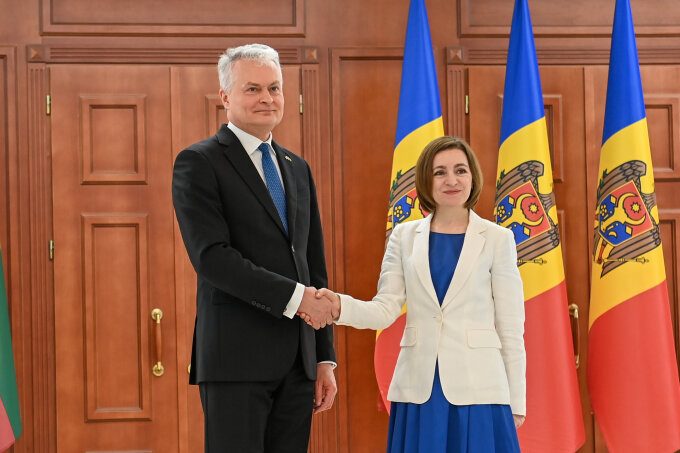 G. Nausėda pažadėjo paramą Moldovai stojant į ES
