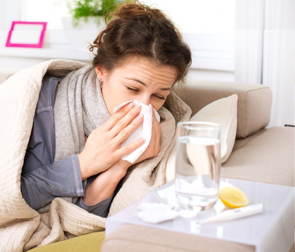 Gripo atvejų per savaitę beveik padvigubėjo