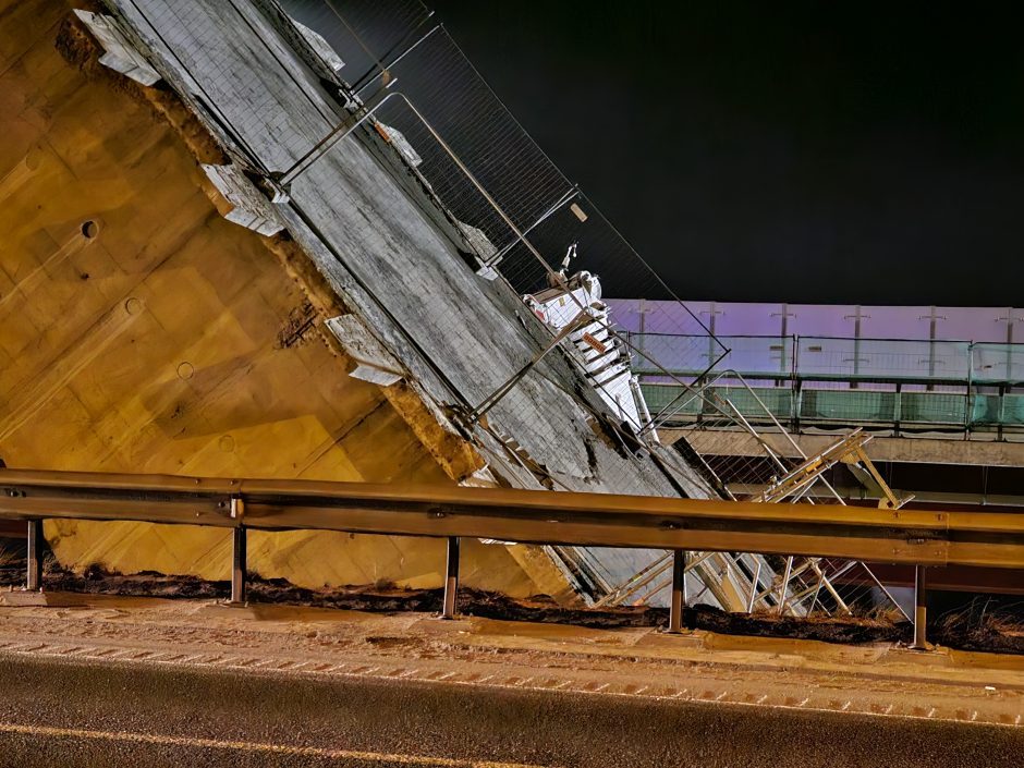 Kleboniškio tilto konstrukcijos griūtis: incidentą lėmė kelios priežastys
