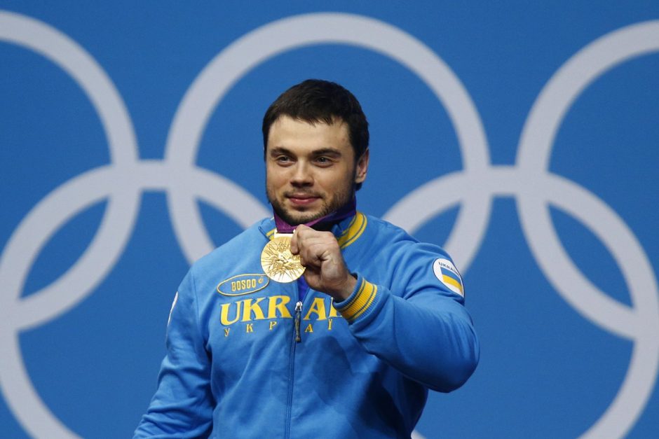 Ukrainos sunkiaatletis O. Torochtijus dėl dopingo prarado olimpinį aukso medalį