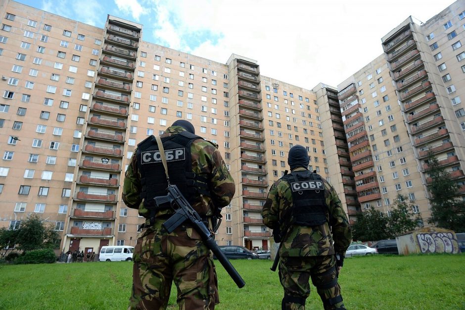 Rusijos FSB skelbia sulaikiusi Kryme 20 islamistų