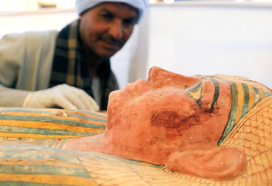 Archeologai Egipte rado faraonų laikų kapavietę ir mumiją