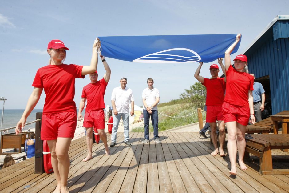 Paplūdimiai pasitiko vasarą