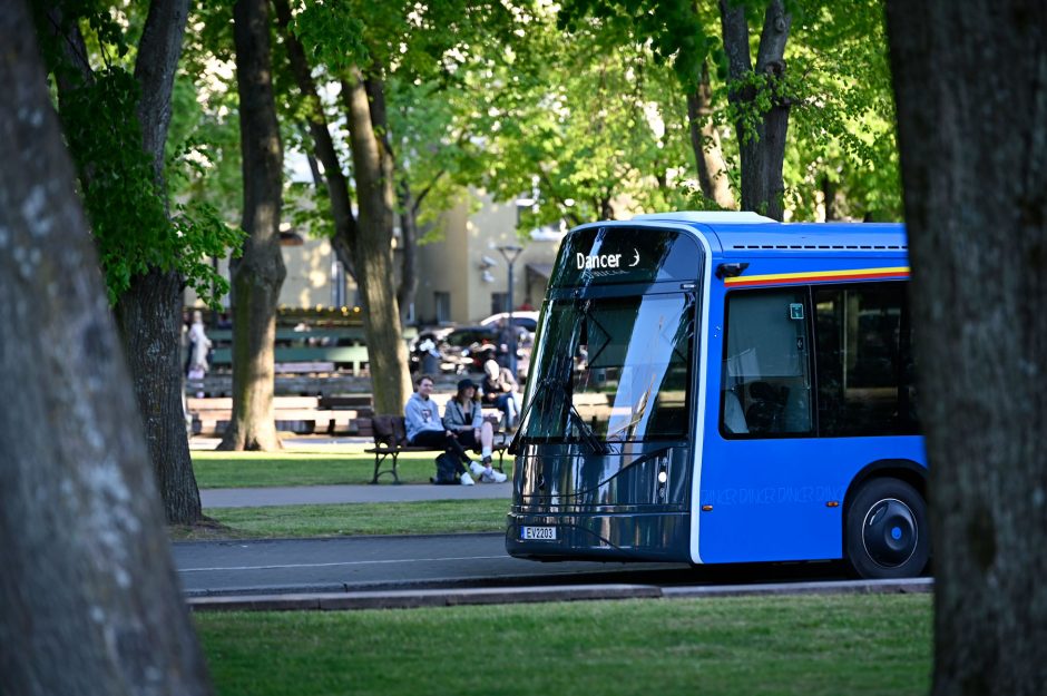 Elektriniai autobusai „Dancer“ pasirodys Nidoje