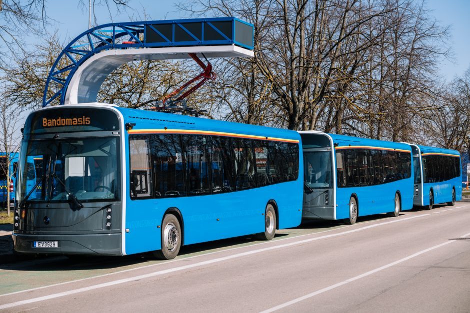 Lietuviškam elektriniam autobusui ­– prestižinių apdovanojimų auksas