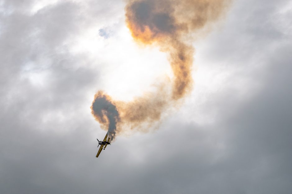 Nidoje – aviacijos šventė: netrūko įspūdingų pasirodymų ir žiūrovų