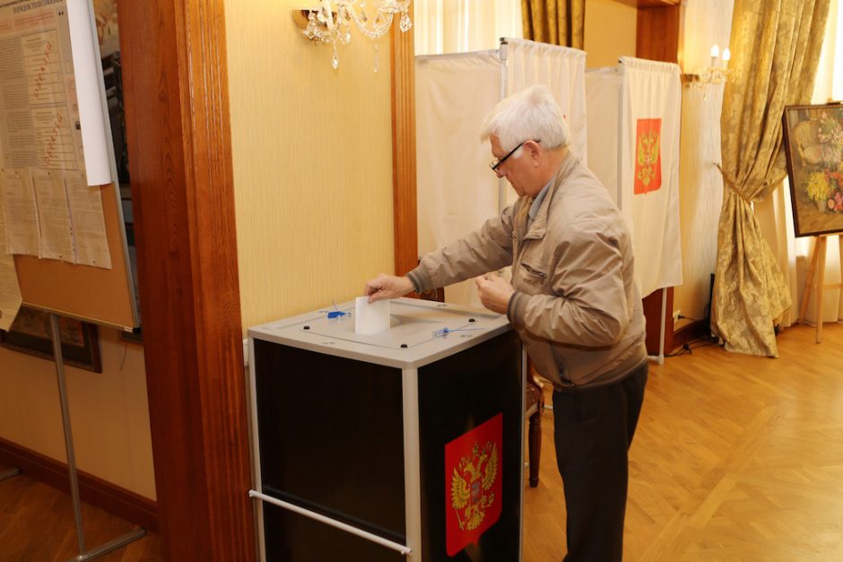 Rusijos piliečių pilietinė pareiga: Dūmos rinkimai – ir Klaipėdoje