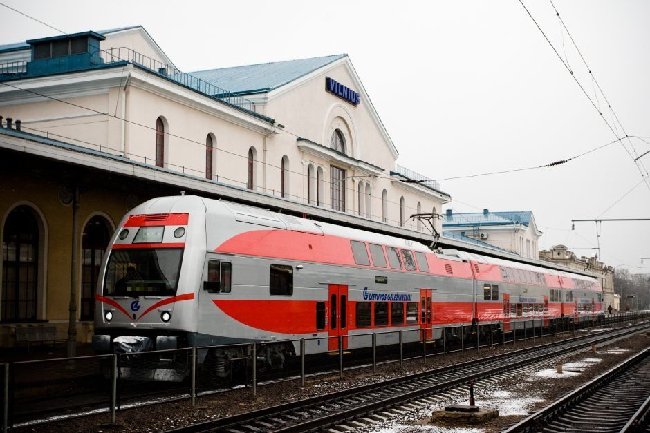 Tragiška nelaimė Vilniuje: žuvo traukinio sužalotas vyras